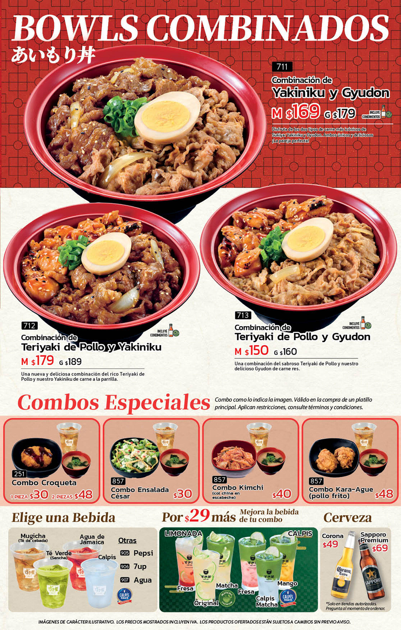 BOWLS COMBINADOS